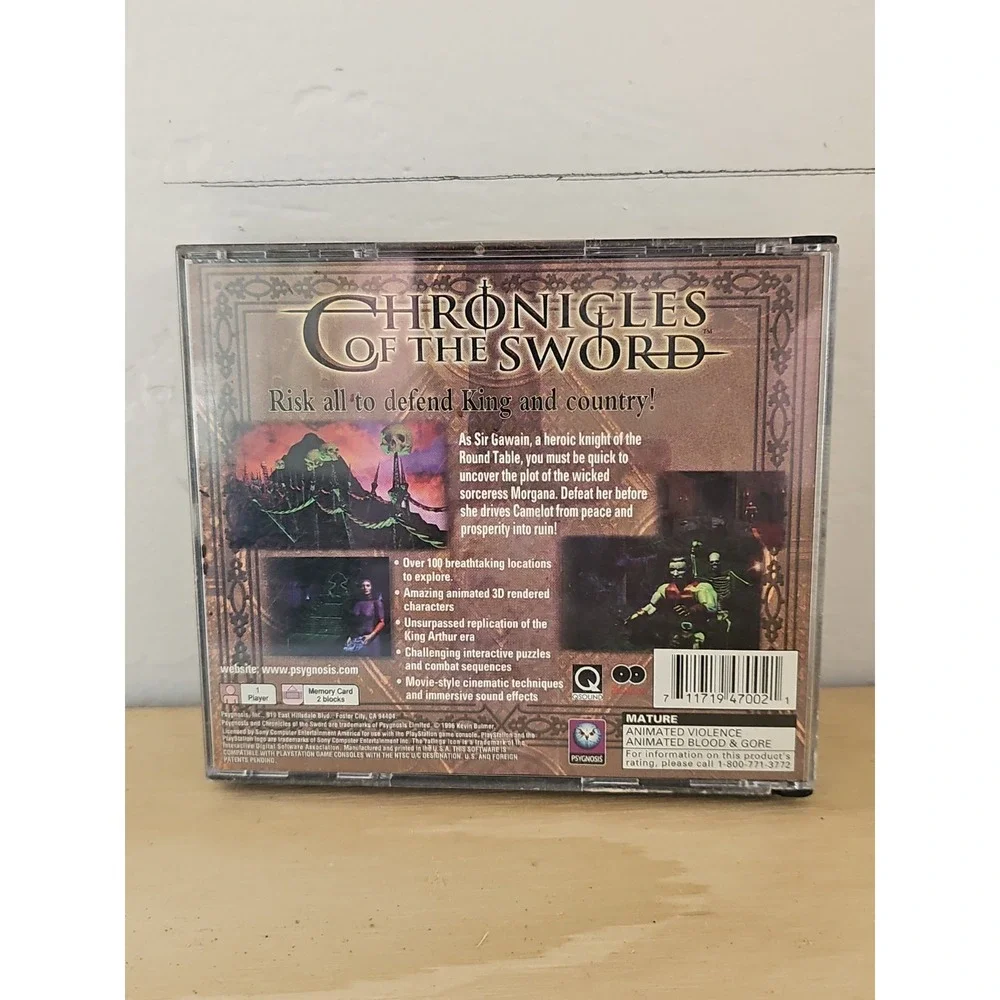 Chronicles of the Sword‎ (Sony PlayStation 1, 1996)